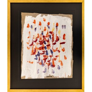 Tadeusz Dominik, sans titre (abstraction multicolore)