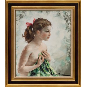 Igor Talvinsky, Nude of a young girl, 20th century.