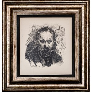 Leon Wyczółkowski, Portrait of Konstanty Laszczka, 1922