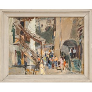 Andrzej Kołodziejek, Foule colorée, 1990