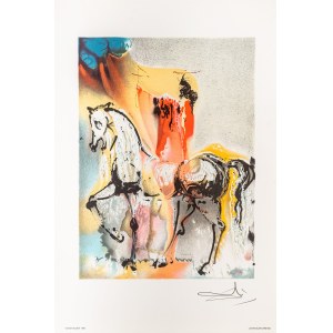 Salvador Dali, Le Chevalier Chrétien, 1983