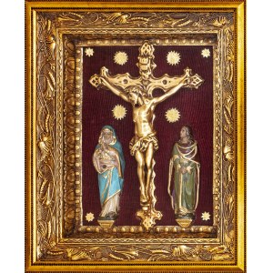 Unbekannter Künstler, Mutter Gottes und der Heilige Johannes unter dem Kreuz