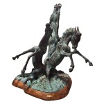 Anna Debska, Frothy horses, 20th century.