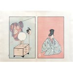 Katsukawa Shunshō (1726-1792), Ippitsusai Bunchō (aktywny 1765-1792), wyd. Yoshikawa Kōbunkan, Aktorzy teatru kabuki, Tokio/Japonia, 1917 r.