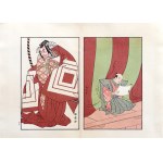 Katsukawa Shunshō (1726-1792), Ippitsusai Bunchō (aktywny 1765-1792), wyd. Yoshikawa Kōbunkan, Aktorzy teatru kabuki, Tokio/Japonia, 1917 r.