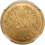 Finland (Helsinki) 200 Markkaa 1926 S - NGC MS 63