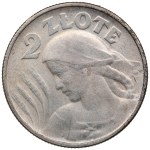 Poland (Filadelfia mint) 2 Zlote 1924