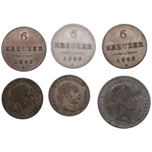Group of coins: Austria, Hungary (6)
