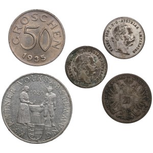 Gruppo di monete: Austria (5)