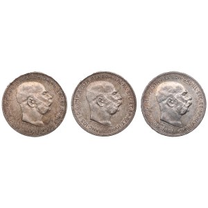 Skupina mincí: Rakúsko 1 Corona 1914 (3)