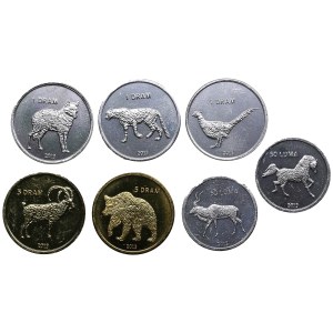 Group of coins: Azerbaijan, Artsakh 2013 (8)