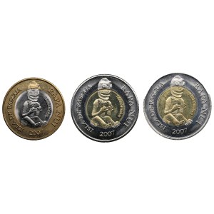 Group of coins: Chile, Easter Island (3)