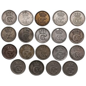 Group of coins: Denmark 10 Öre (19)