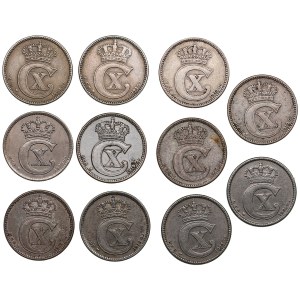 Group of coins: Denmark Silver 25 öre (11)