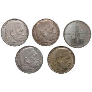Grupa monet: Niemcy, Trzecia Rzesza (5)