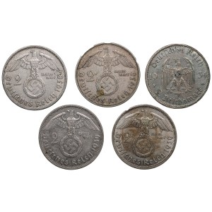 Grupa monet: Niemcy, Trzecia Rzesza (5)