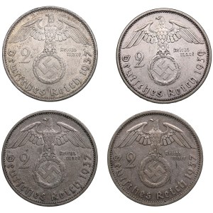 Gruppo di monete: Germania, Terzo Reich (4)