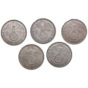 Grupa monet: Niemcy, Trzecia Rzesza (5)