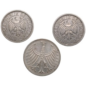 Gruppe von Münzen: Deutschland (3)