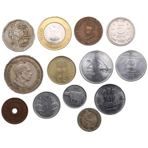 Group of coins: India (13)