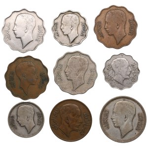 Gruppo di monete: Iraq, Regno Hashemita (9)