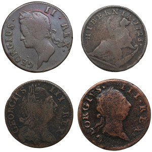 Group of coins: Ireland (4)