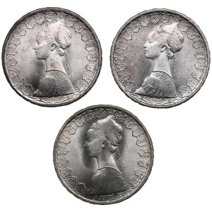 Group of coins: Italy 500 Lire (3)