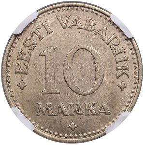 Estonia 10 Marka 1925 - NGC MS 62