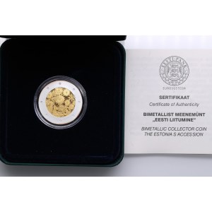 Estonia (Mint of Finland, Vantaa) 20 Euros 2011 - Estonia's Accession