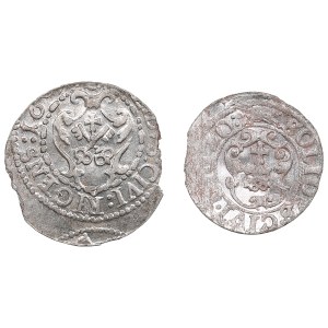 Group of coins: Riga under Polish rule Schilling / Solidus (2)