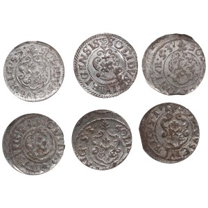 Group of coins: Riga under Swedish rule Schilling / Solidus (6)