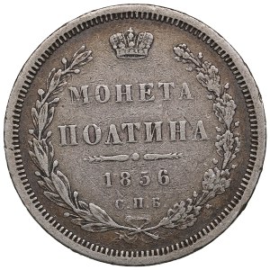 Russland (Münzstätte St. Petersburg) Poltina 1856 СПБ-ФБ - Alexander II (1855-1881)