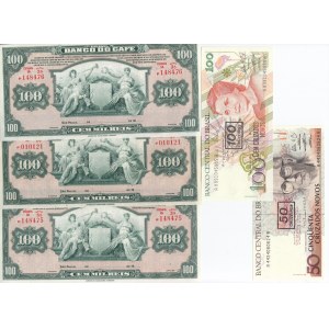 Group of Banknotes: Brazil, Argentina, Chile (27)
