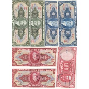 Group of Banknotes: Brazil, Argentina, Chile (27)