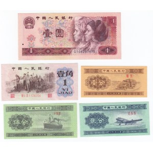 Group of Banknotes: China (5)