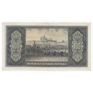 Czechoslovakia 100 Korun 1945
