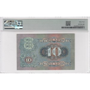 Estonia 10 Krooni 1937 - PMG 64 Choice Uncirculated
