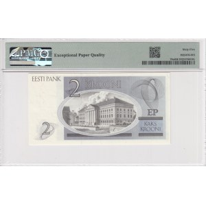 Estonia 2 Krooni 1992 - PMG EPQ 65 Gem Uncirculated