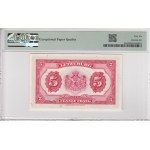 Luxembourg (Allied. Occ. WWII) 5 Francs ND (1944) - SPECIMEN - PMG EPQ 66 Gem Uncirculated