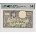 Poland (Bank Polski) 500 Zlotych 1919 (ND 1924) - PMG 64 EPQ Choice Uncirculated
