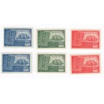 Group of cancelled stamps: China (6)