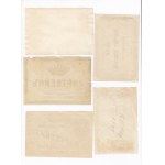 Group of alcohol labels: Reval, Russia (8)