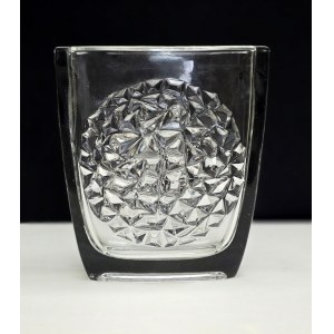 Union Glass Vase - Rudolfova Huť proj. Rudolf Jurnikl