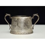 Victorian silver-plated sugar bowl from the 1930s