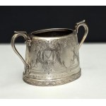 Victorian silver-plated sugar bowl from the 1930s