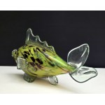 Cult glass fish figurine - a relic of communist times