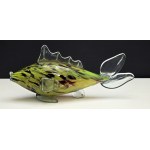 Cult glass fish figurine - a relic of communist times