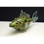 Cult glass fish figurine - a relic of communist times