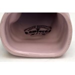 Figurka Marie z růžového porcelánu - 90. léta 20. století