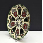 Decorative Kravsko platter - Czechoslovakia - 1970s
